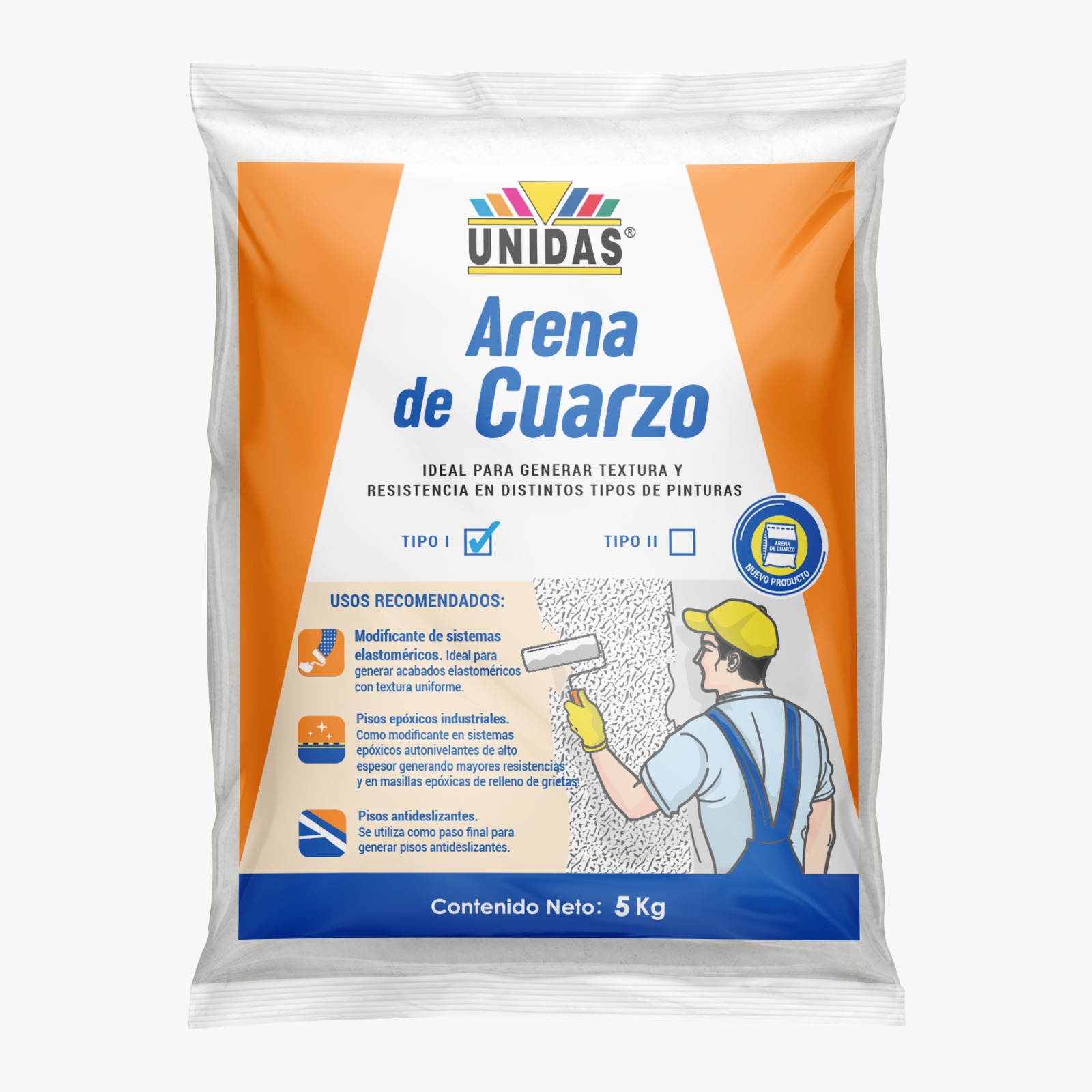 00010787 ARENA D/QUARZO #2 (5KG) AR-02U FUND. P. UNIDAS - Image 1