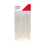 AMARRA BLANC. MAVIJU 20CMX4.8MM 100UND (EL070004) TS1-1-25100N