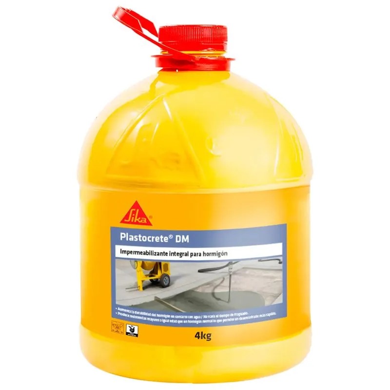 60010050 SIKA PLASTOCRETE DM 4Kg (IMPERMEABILIZANTE) - Image 1