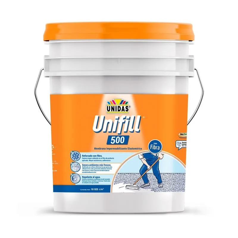 900600090 UNIFILL 500 FIBRA BLANCO CAN (488-F) - Image 1