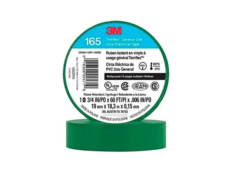 00013942-442 CINTA AISLANTE 3M 20YDS. VERDE - Image 1